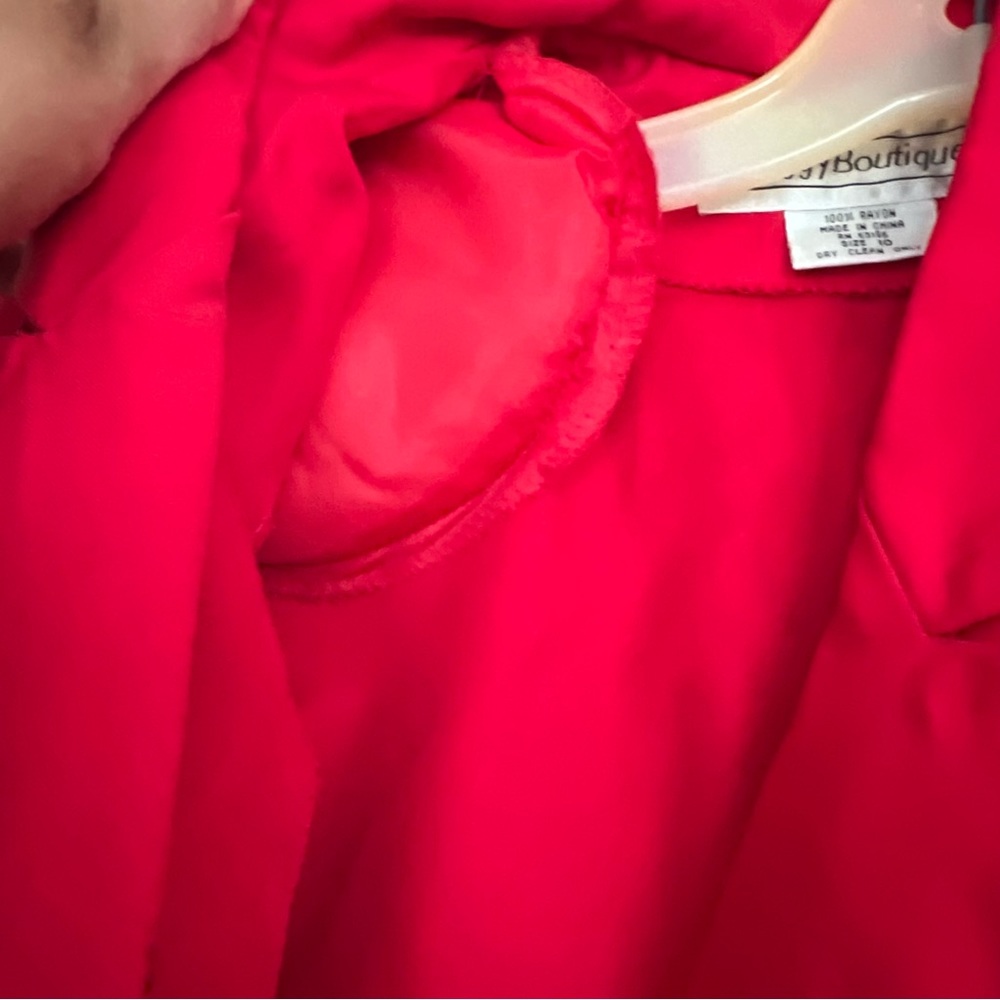 Vintage Maggie boutique red and black dress - Picture 6 of 8